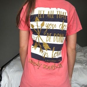 Simply southern tee size S